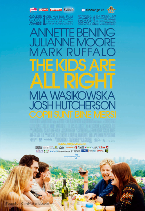 The Kids Are All Right - Romanian Movie Poster