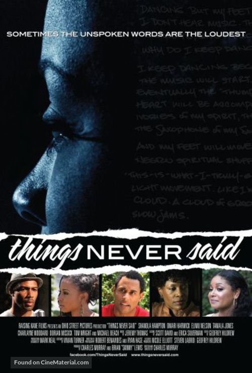 Things Never Said - Movie Poster