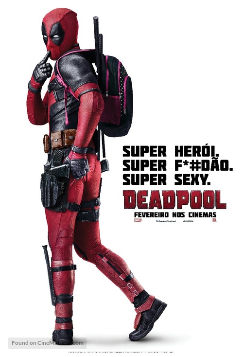 Deadpool - Brazilian Movie Poster