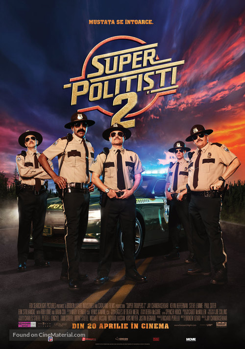 Super Troopers 2 - Romanian Movie Poster