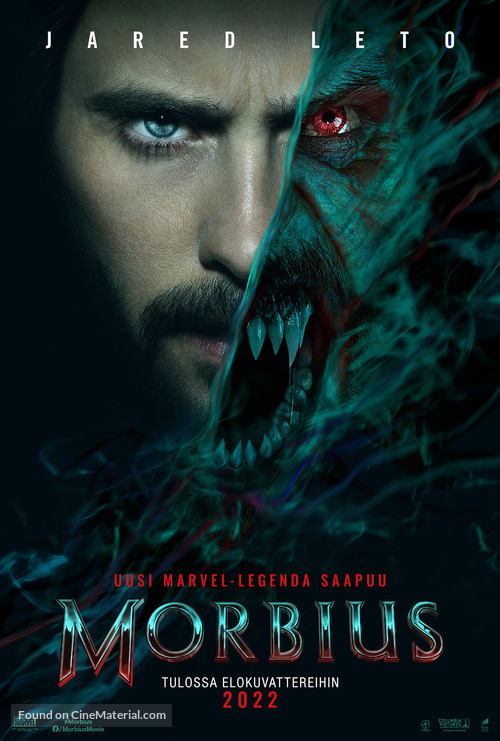 Morbius - Finnish Movie Poster