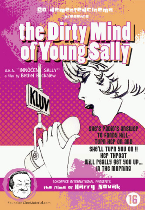 The Dirty Mind of Young Sally - Dutch DVD movie cover