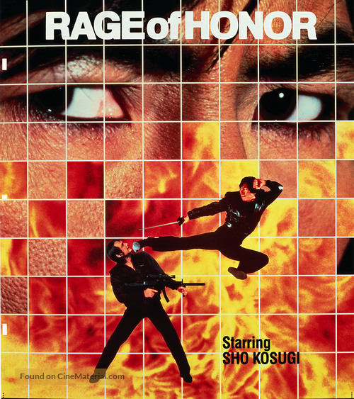 Rage of Honor - Blu-Ray movie cover
