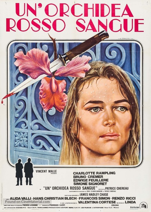 La chair de l&#039;orchid&eacute;e - Italian Movie Poster