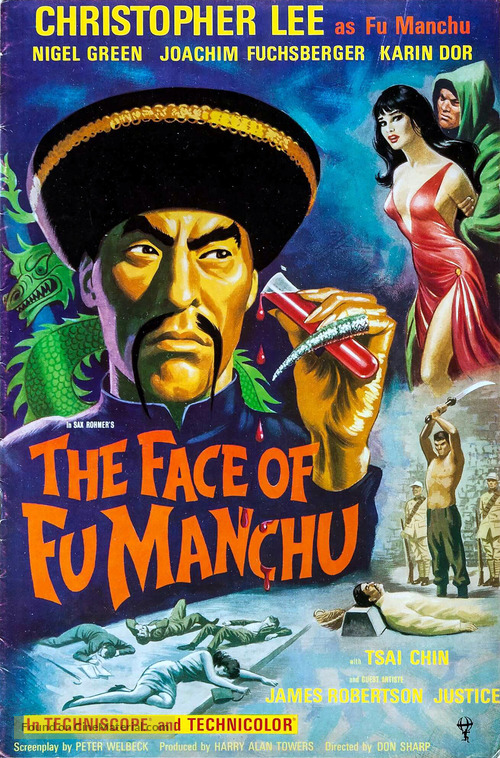 The Face of Fu Manchu - poster