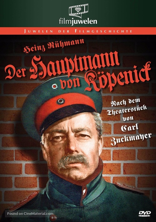 Hauptmann von K&ouml;penick, Der - German DVD movie cover