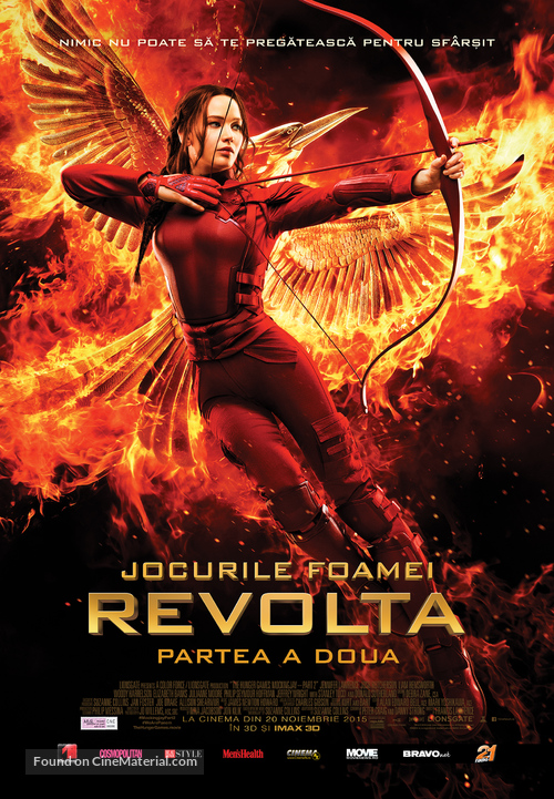 The Hunger Games: Mockingjay - Part 2 - Romanian Movie Poster
