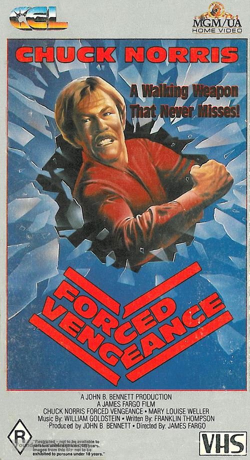 Forced Vengeance - Australian VHS movie cover