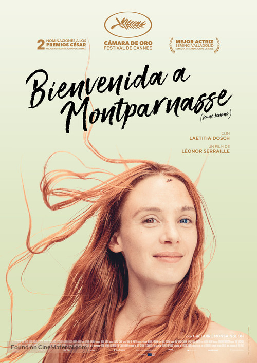 Jeune femme - Spanish Movie Poster