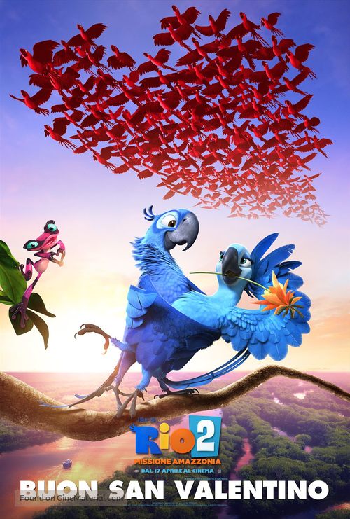 Rio 2 - Italian Movie Poster