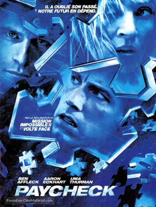 Paycheck - French Movie Poster