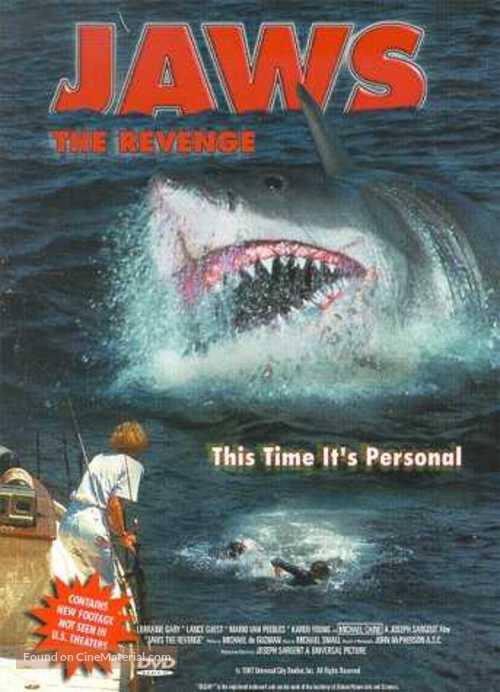 Jaws: The Revenge - DVD movie cover