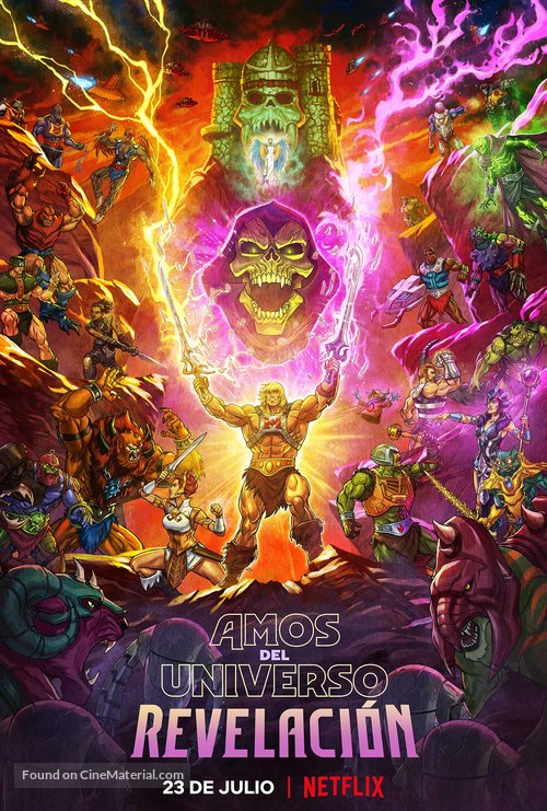 Masters of the Universe: Revelation - Mexican Movie Poster