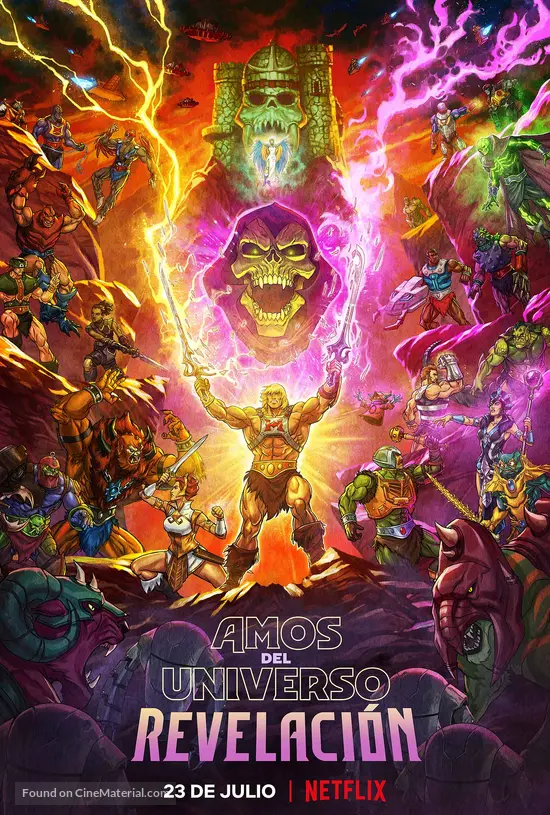 Masters of the Universe: Revelation - Mexican Movie Poster