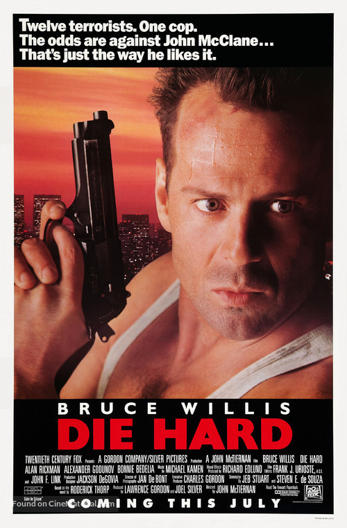 Die Hard - Advance movie poster