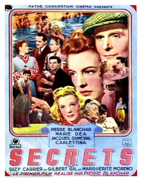 Secrets - French Movie Poster