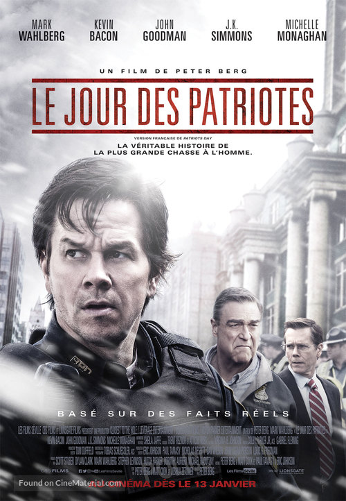 Patriots Day - Canadian Movie Poster