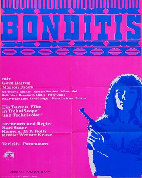 Bonditis - German Movie Poster