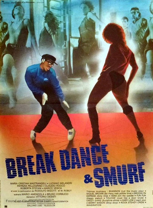 Dance music - French Movie Poster