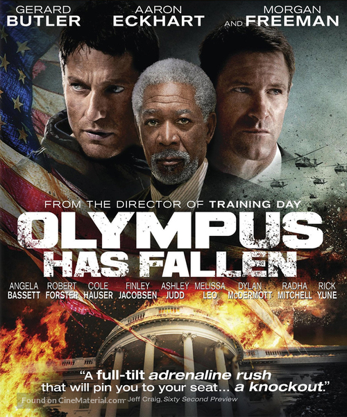 Olympus Has Fallen - Blu-Ray movie cover