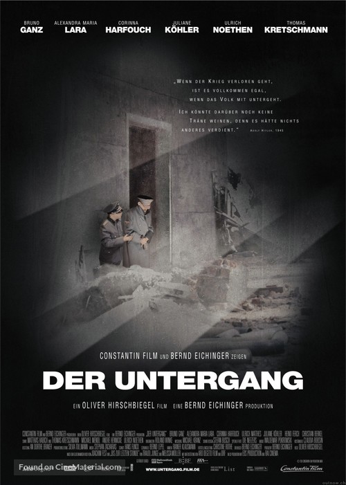 Der Untergang - German Movie Poster