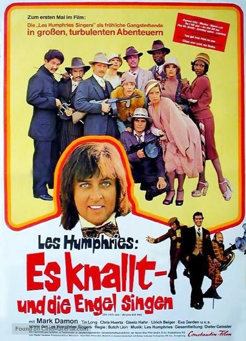 Es knallt - und die Engel singen - German Movie Poster