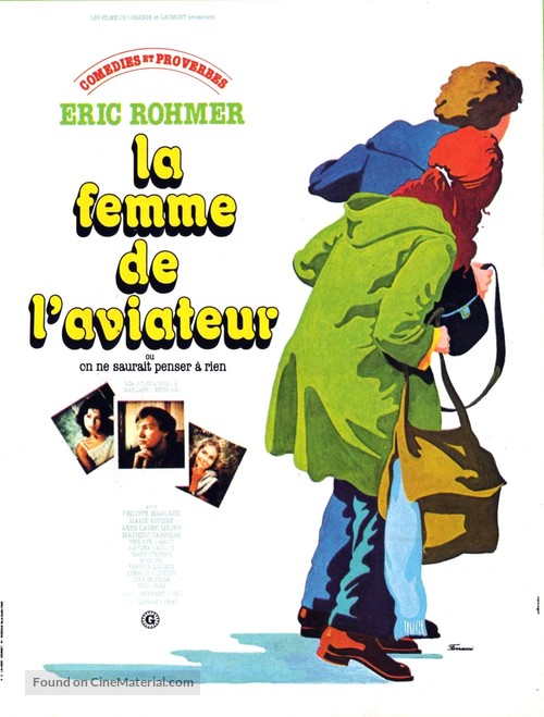 Femme de l&#039;aviateur, La - French Movie Poster