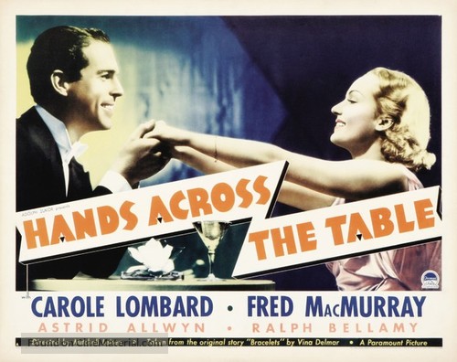 Hands Across the Table - Movie Poster