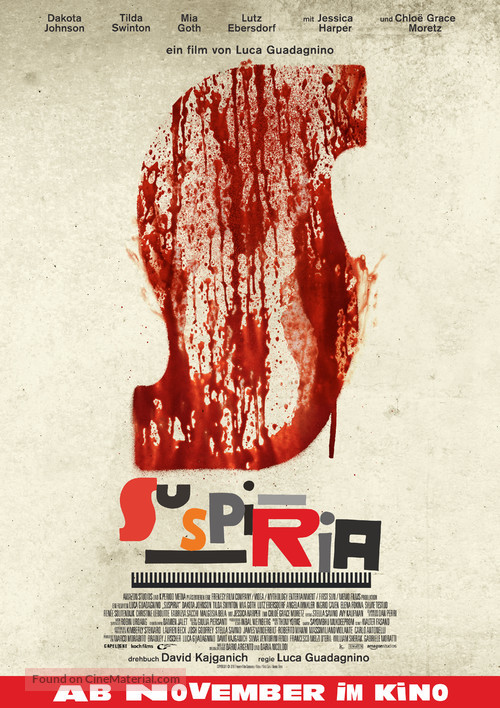 Suspiria - German Movie Poster