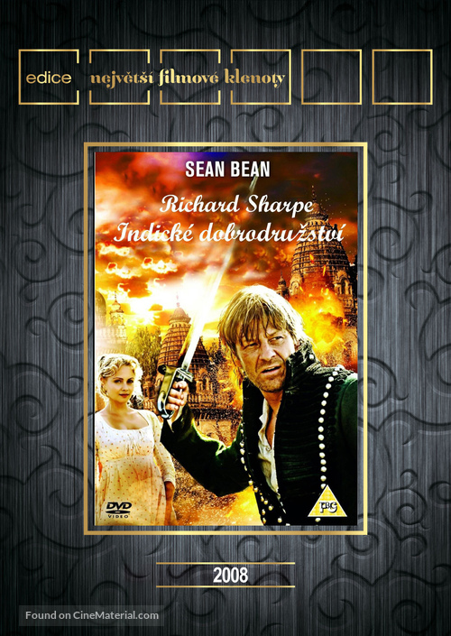 Sharpe&#039;s Peril - Czech DVD movie cover