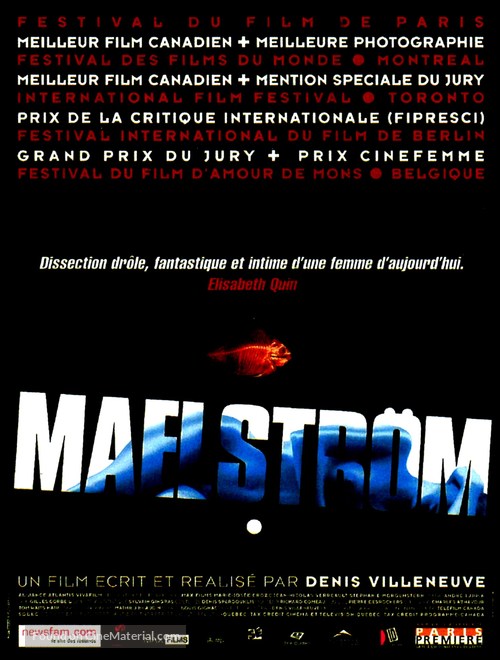 Maelstr&ouml;m - French Movie Poster