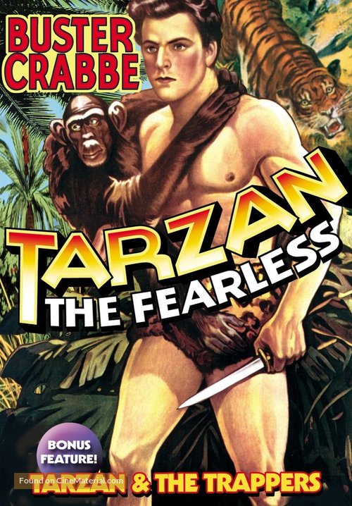 Tarzan the Fearless - DVD movie cover