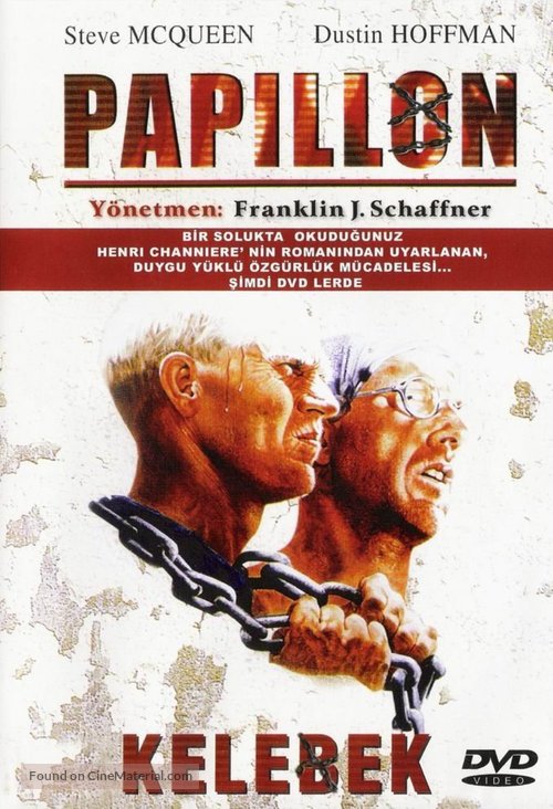 Papillon - Turkish Movie Cover