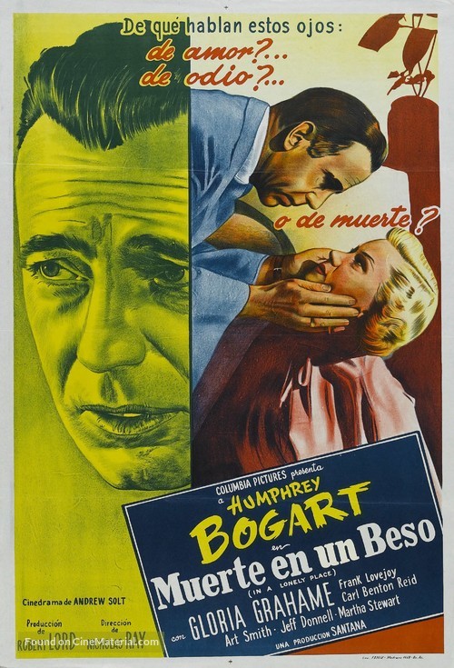 In a Lonely Place - Argentinian Movie Poster