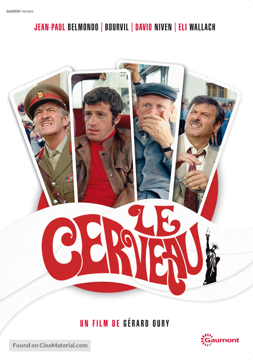 Le cerveau - French DVD movie cover
