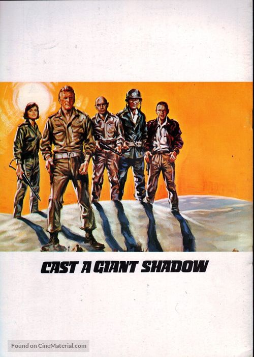 Cast a Giant Shadow - poster