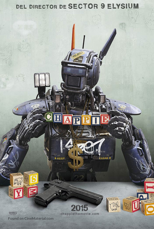 Chappie - Argentinian Movie Poster