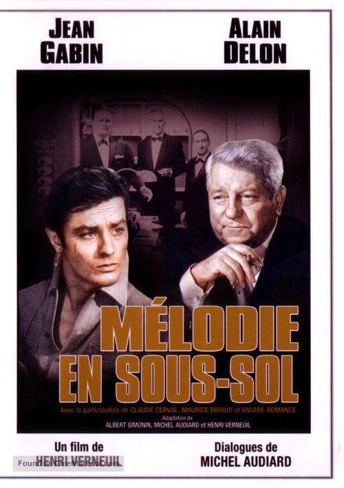 M&eacute;lodie en sous-sol - French Movie Cover