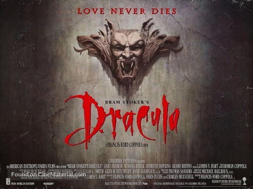 Dracula - British Movie Poster