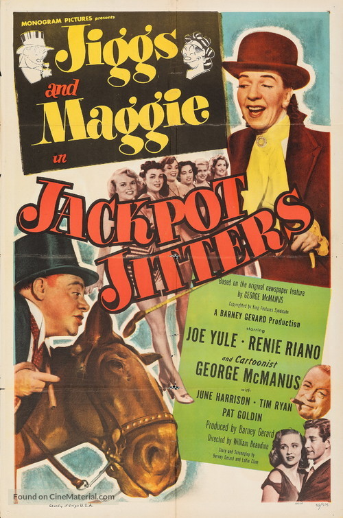 Jiggs and Maggie in Jackpot Jitters - Movie Poster