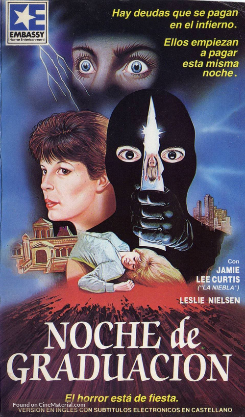 Prom Night - Argentinian VHS movie cover