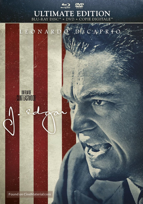 J. Edgar - French Blu-Ray movie cover