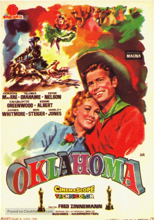 Oklahoma! - Spanish Movie Poster
