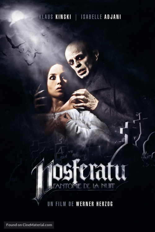 Nosferatu: Phantom der Nacht - French DVD movie cover