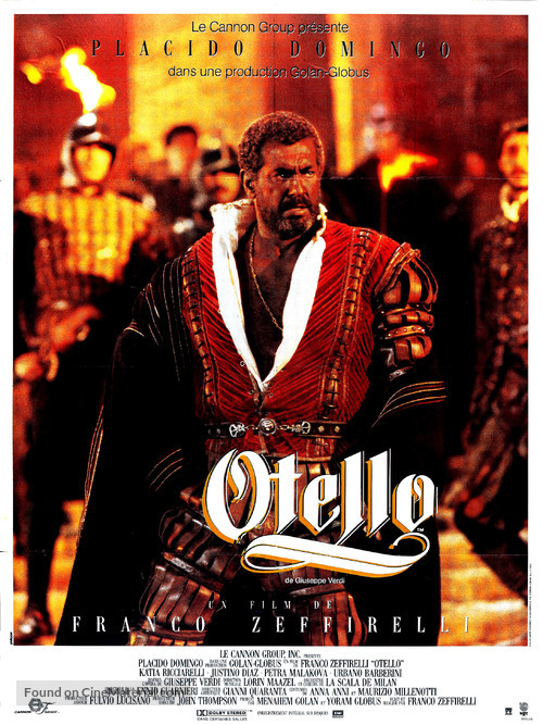 Otello - French Movie Poster
