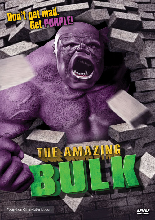 The Amazing Bulk - DVD movie cover