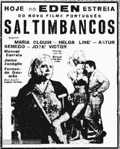 Saltimbancos - Portuguese poster