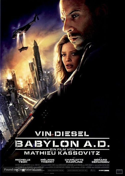 Babylon A.D. - German Movie Poster