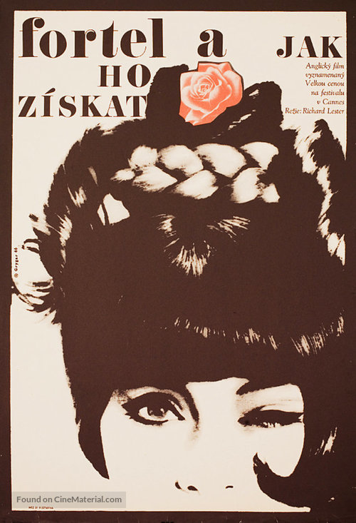 The Knack ...and How to Get It - Czech Movie Poster