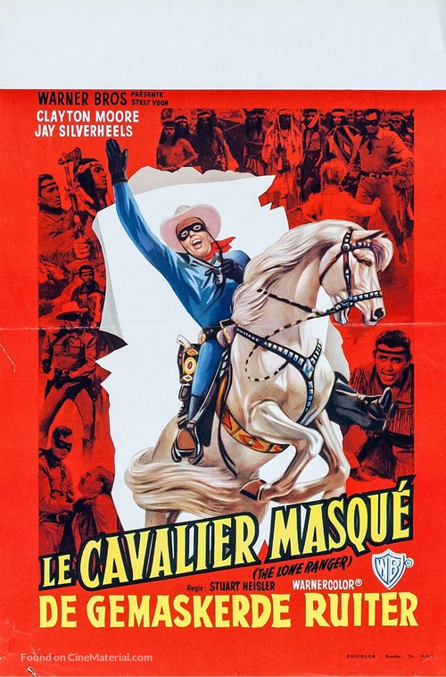 The Lone Ranger - Belgian Movie Poster